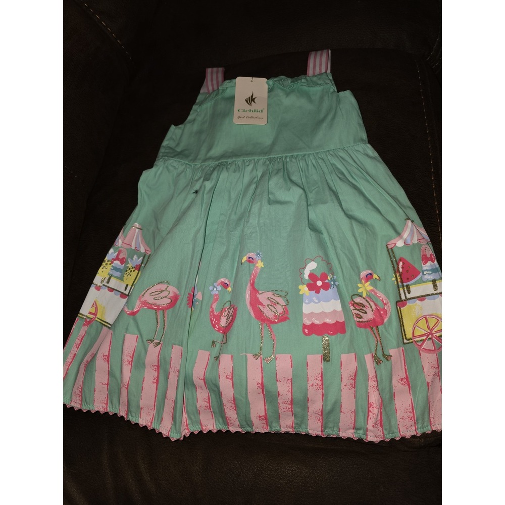 Cichlid flamingo dress size‎ 18 24 months nwt